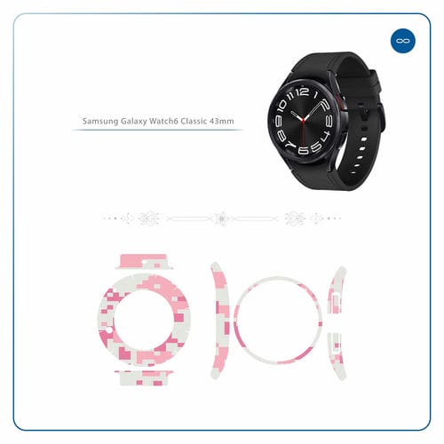 Samsung_Watch6 Classic 43mm_Army_Pink_Pixel_2